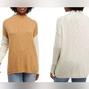 NWT Wonderly Funnel Neck Oversized sweater Size Medium